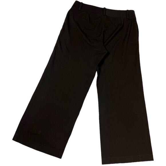 Lauren Ralph Lauren Pants‎ Brown Wide Leg Trouser Stretch Women's 12 Petite - Picture 1 of 10